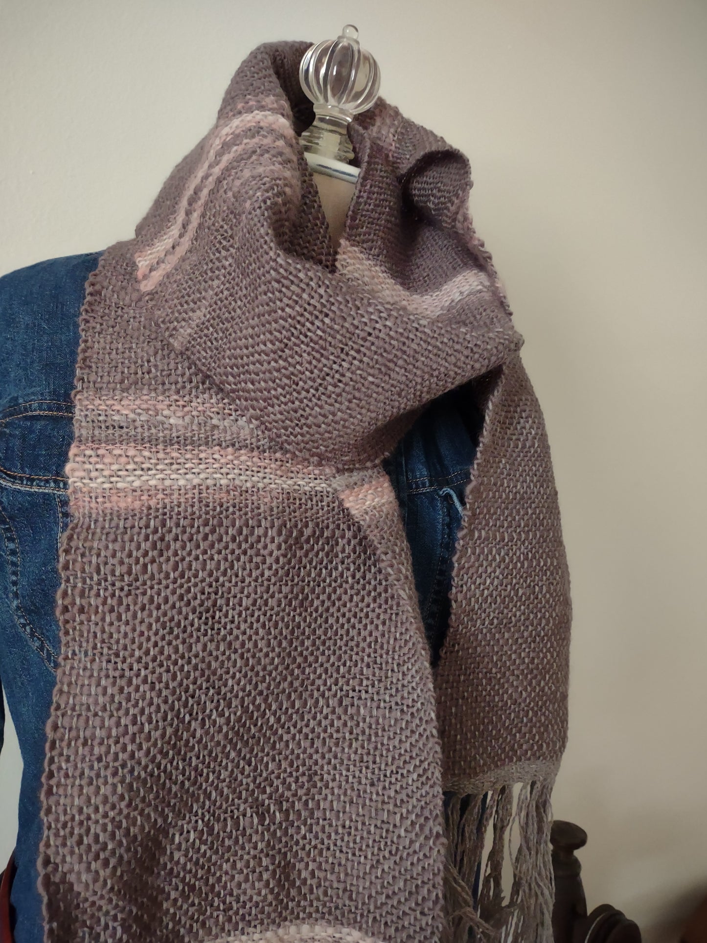 Dusky Pink - Merino Scarf