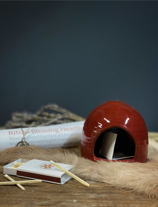 Ritual Hearth for working with Sacred Fire - intention setting, prayers, manifesting, release work