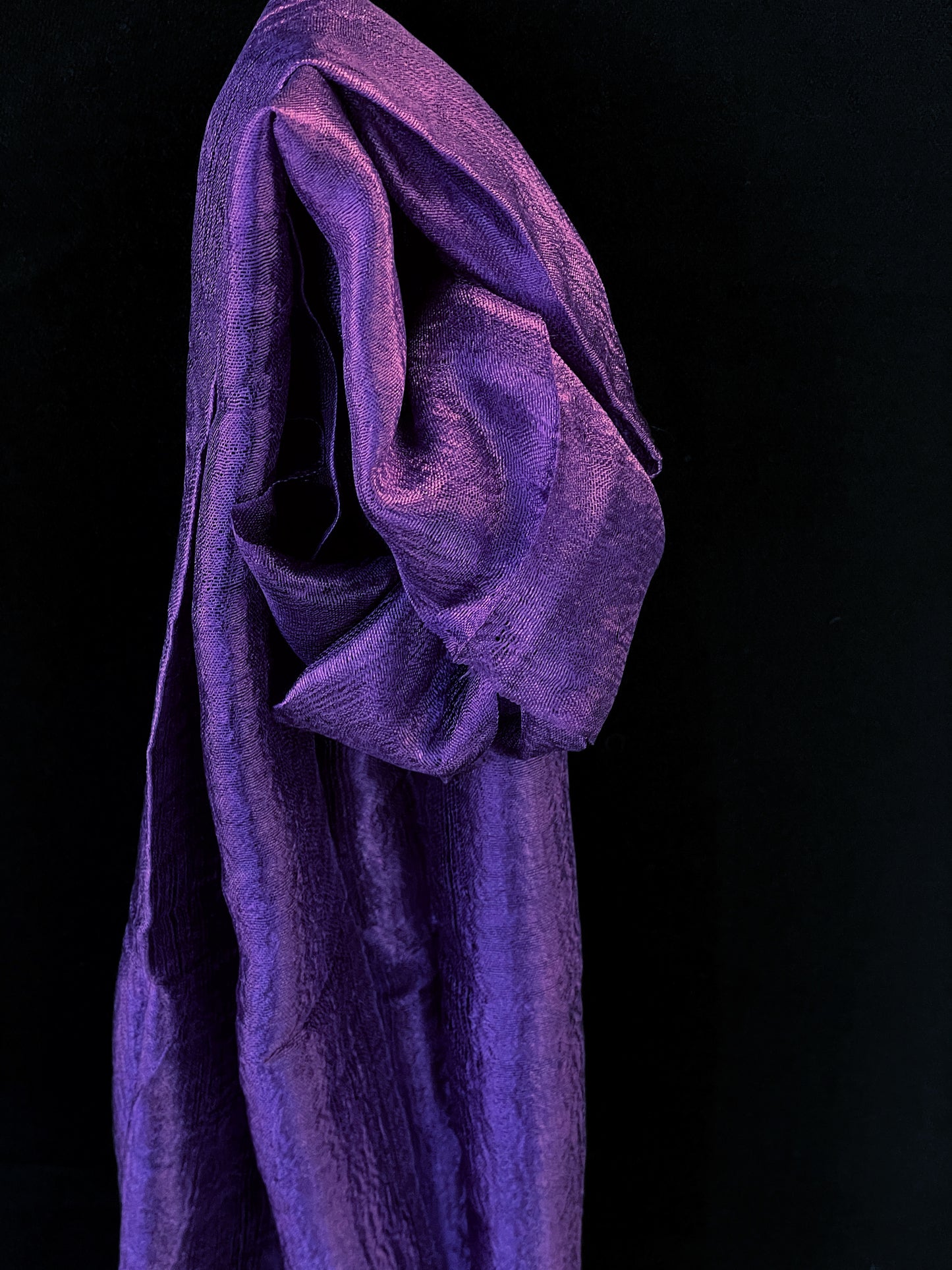 Thai Silk Scarf - Sunset Purples