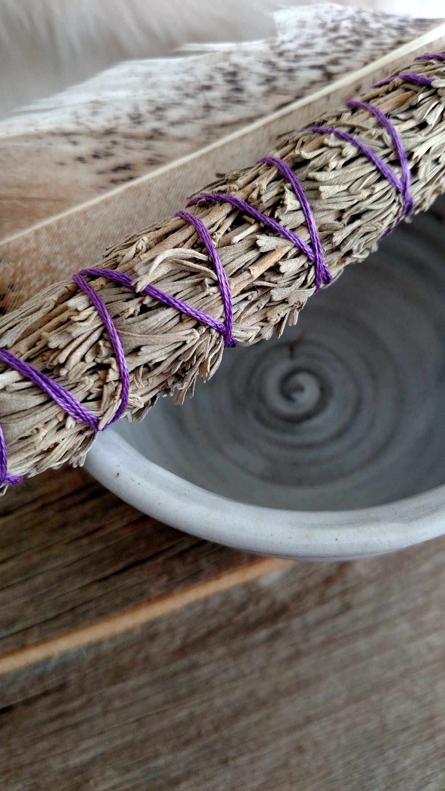 Sage and Cedar Smudge Ritual Kit