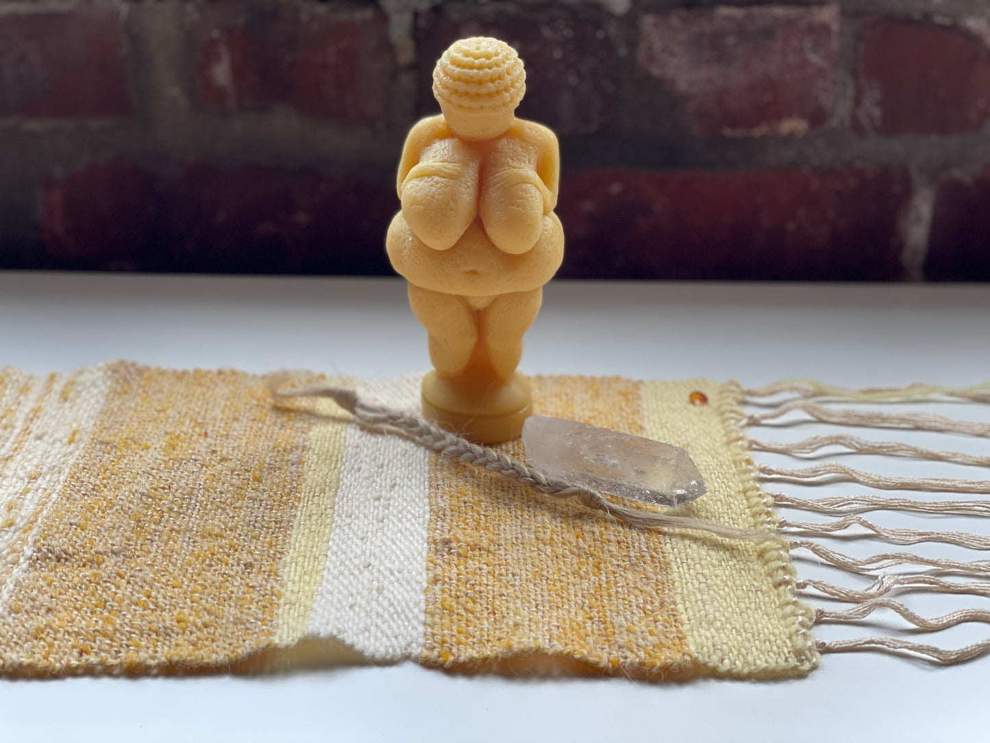Honey and Amber Hand Woven Altar Kit