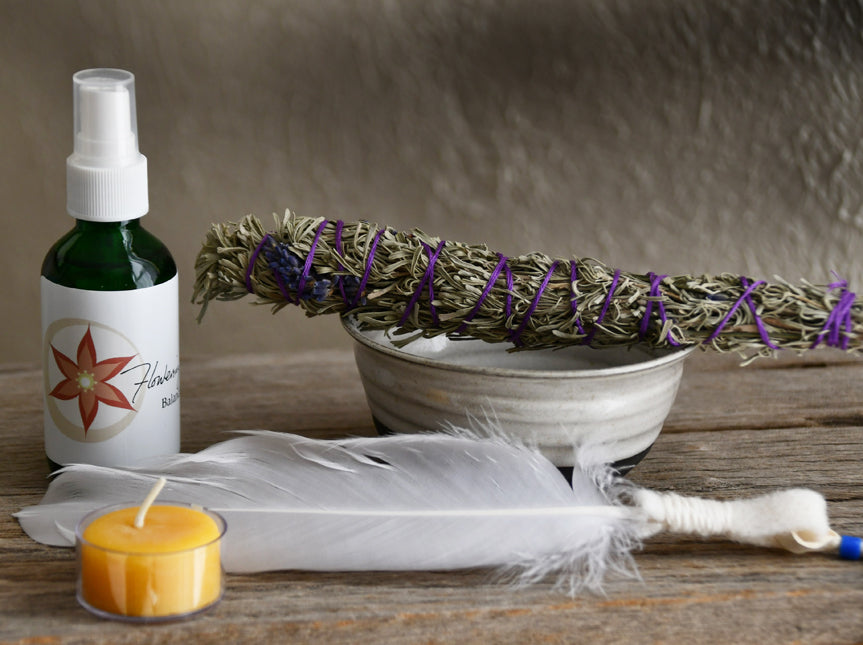 Sage and Lavender Smudge Ritual Kit